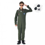 Poiste s&otilde;jav&auml;epiloodi Halloweeni kost&uuml;&uuml;m Retro Cosplay &otilde;huv&auml;e vormiriietus laste lennu&uuml;likonnad s&otilde;jav&auml;e kombinesooni S