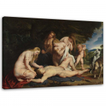 L&otilde;uenditr&uuml;kk REPRODUKTSIOON The Death of Adonis &ndash; P. Rubens 60x40 pruun