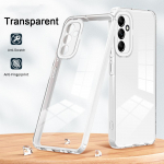 KEYSION p&otilde;rutuskindel l&auml;bipaistev &uuml;mbris Samsung M14 5G A24 A14 l&auml;bipaistva TPU silikoon + PC telefoni tagakaas Galaxy A24 4G M14 5G jaoks for Samsung A24 valge