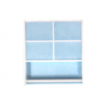 Vaigust fotoraami vorm ristk&uuml;likukujuline silikoonist pildivorm meisterdamiseks epoksiidist fotoraami vorm k&auml;sit&ouml;&ouml;laua kodukaunistamiseks S