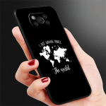 Maailmakaart Reisikohvrid Samsung Galaxy M31 M32 5g M13 M22 M30s M51 M33 M23 M52 M12 M11 M31 Prime M31s jaoks TPU pehme &uuml;mbris Coque for Samsung M11