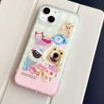 Naljakas ja loominguline toidu&uuml;mbris iPhone'ile 14 13 12 11 Promax Mini Plus Xr Xs Max 7 8 Se2022 pehmest silikoonist l&auml;bipaistva kaanega For iPhone 14 Plus