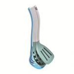 6 tk silikoonist k&ouml;&ouml;giriistade komplekt Mittenakkuva spaatliga k&uuml;hvliga supilusikas toiduvalmistamisriistade komplekt BPA-vaba k&ouml;&ouml;git&ouml;&ouml;riistade tarvikud kollane