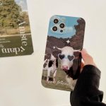 Cow Friend Relif 3d Imd pehme silikoonist p&otilde;rutuskindel telefoni&uuml;mbris iPhone 14 Pro Max 13 12 11 Promax Cute Catoon tagakaanele For iphone 12