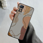 Moodne pruun Love puiduteralise tekstuuriga &uuml;mbris Xiaomi Redmi Note 11t 11s 11 10 8 Pro 9 9s 9t 8t jaoks Mi 10 8 9a 9c 10c 12c K60 jaoks For Redmi 10C