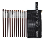 OVW Make Up Eye Natural Hair meigipintslite komplekt Cosmetic Make Up Beauty Tool Crease Brush Eyeliner Brow gray
