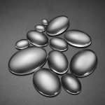 1 paki pikkus 10-50 mm l&auml;bipaistev l&auml;bipaistev lame ovaalne klaas Cabochon DIY Charm ripats Ehted Aksessuaarid moe DIY ehteid 25x35mm - 5pcs