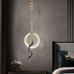 Elutoa rippvalgusti voodi&auml;&auml;rne ripplamp Long Line Light Luxury magamistoavalgusti loominguline v&auml;ike ripplamp