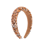 Naiste juuksepael laia servaga peapael Kangas k&auml;sn V&auml;rvilised riisihelmed litrid Juukseaksessuaarid Peopeakatted Aksessuaarid One Size lilla