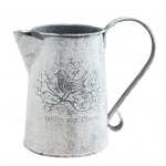 Vintage rauast kunstikonteiner lauaarvuti &auml;mber Kuivatatud lillevaaside kaunistused Short Type