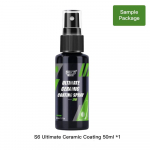 300/100 ml keraamiline autokatte pihusti S6 autov&auml;rvi hoolduskate, pihustatav auto kriimustus, nanoparanduspihus, h&uuml;drofoobne kate 50ml