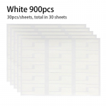 900 tk. sildikleebised veekindel v&otilde;rguarvuti UTP juhtmek&ouml;ide marker korraldaja sildihaldust&ouml;&ouml;riist valge