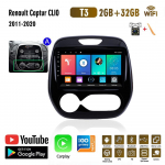 Android Auto raadio Renault Captur CLIO jaoks Samsung QM3 2011&ndash;2020 Stereo Carplay GPS-navigatsioonis&uuml;steem 2 din DSP HU 2+32GB 2+32GB,A
