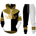 Horus Egiptuse jumal Egiptuse silm Vaarao Anubis Hoodie dressipluus Meeste r&otilde;ivakomplektid Kevad-s&uuml;gis dressip&uuml;ksid Meeste dressipluus &uuml;likond XXXL