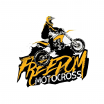 WCS944 Freedom motokrossi autokleebis PVC v&auml;rvilised kleebised mootorratta tarvikute kleebis 12x12cm-S