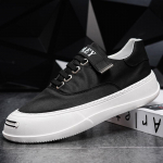 Suvine vabaajajalats meestele, jooksvad tossud, tudengite mood, l&otilde;uend, nahast mugavad platvormkingad Meeste tennis 39-44 39 must