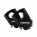 BMW R850R F800ST R 850R F800 ST F 800ST R850 RR 850 RF 800 ST mootorratta juhtraua t&otilde;stevarda kinnituse jaoks, must 22mm Black