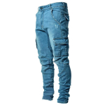 Denim Multi Bag s&auml;&auml;rised Slim Fit Denim kombinesoonid meestele 28 tumesinine v&auml;rv