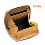 Moodsad m&uuml;ndihoidjad kotid ehtsast nahast pangakrediitkaart RFID-d blokeeriv rahakott Meeste ja naiste &otilde;hukesed v&auml;ikesed vahetusm&uuml;ndiv&otilde;tmed Kaardid T&otilde;mblukuga kott roosa