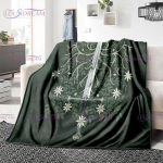 Klassikaline film L-Lord of the R-Rings muster Kliimaseade Flanelltekk Kontoritekk Soe ja mugav diivan Reisitekk 75cm x 90cm