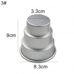 3-astmeline puding K&uuml;psetamise koogikesik&uuml;psis &Scaron;okolaadikandik Pannikoogikaunistused 3#
