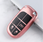 Auto 5-nupuga v&otilde;tmekaane &uuml;mbrise hoidik Jeep Renegade Compass Grand Cherokee jaoks Chrysler 300C Wrangler Dodge Fiati tarvikutele 3 Buttons