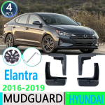 Hyundai Elantra Avante AD 2016- 2017 2018 auto poritiiba porikaitse porilappide kaitse pritsmeklapi autole black
