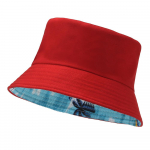 Puuvillane laste m&uuml;ts Noorte m&uuml;tsid Suvine rannafestival Fisher Outdoor Sun Beach Cap t&auml;iskasvanud Unisex punane