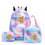 3 tk/komplekt Armas v&auml;ike karu 26 inglise kirjaga raamatukott Tagasi kooli Seljakott Lapse kingitus pliiatsiga L&otilde;unakott Seljakott