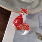 Emailist istuvad rebase prossid naistele Unisex armsad tsirkoonist loomad, rebasesabad, kontoris&otilde;lgi, uusaasta ehted, tilk&otilde;li, kividest n&otilde;el, korsaat 1pcs