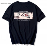 Jaapani anime Jujutsu Kaisen Unisex T-s&auml;rgid Itadori Yuji Print Harajuku Topid Sukuna Cool Unisex 100% puuvillane l&uuml;hikeste varrukatega T-s&auml;rk L