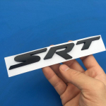 Metallist Auto Styling SRT esiv&otilde;re iluv&otilde;re embleemi kleebis, mis sobib laadija Challengeri v&auml;listarvikutele must