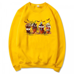 Skeleton Coffee Cups dressipluus Halloween Horror Coffee kapuuts &Otilde;udusfilmi inspireeritud kampsun Halloweeni Crewneck dressipluusid Unisex kapuuts L