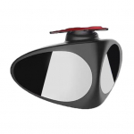 2-in-1 auto pimeala 360-kraadise p&ouml;&ouml;rdega reguleeritav lisatahavaatepeegel Left must