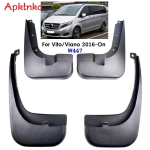 Komplekt auto porilappide jaoks Benz Vito Viano V-Class W447 2015 - 2018 Poriklapid Pritsmekaitsed Porilapid Porilaud Poritiib eesmine taga gray