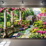 1 tk Metsa loodusmaastik Gobel&auml;&auml;n Pol&uuml;estervaibast seinariip elutuppa Magamistoa Kontori kodukaunistus Toakaunistus 230x150cm