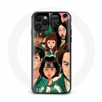 Coque Iphone 11 pro max faces Squid Game