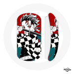 Tanjiro Kamado Kimetsu ja Yaiba Anime juhtmeta hiir
