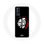 Coque Vivo Y72 La casa de papel El Profesor Mask Split