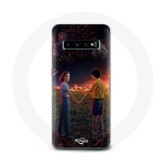 &Uuml;mbris Samsung Galaxy S10 Stranger Things plakati jaoks