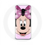 &Uuml;mbris Samsung Galaxy A8 Plus Minnie Mouse Cartoon Pink jaoks