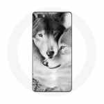 &Uuml;mbris Huawei P8 Lite Wolf Duo loomadele