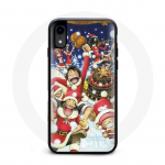 &Uuml;mbris Iphone X One Piece Christmas Day Anime Manga jaoks