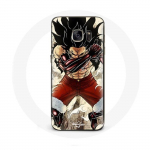 &Uuml;mbris Samsung Galaxy S7 Edge Luffy Gear 5 One Piece Anime Manga jaoks