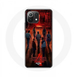 &Uuml;mbris Xiaomi Mi 11 Lite Stranger Things plakatimeeskondade f&auml;nnikunsti 4. hooajale