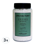 Spa Factory Elegant Himalayan White Aroma Bath Salt Bath Salt Floral Bloom, 600g, 3 pieces