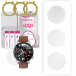 3x apgo h&uuml;drogeelekraani kaitsekile Watchmark Fashionwatch WL13 jaoks, h&uuml;drogeelkile, positsioneerimiskihiga lihtne paigaldada