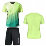 Suvine meeste dressipluusi ja l&uuml;hikeste p&uuml;kste komplekt Spordis&auml;rk sulgpalli jaoks Jooksus&auml;rk ja p&uuml;ksid Spordiriided tennise jaoks 4XL