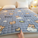 Uus Milk Velvet tepitud madrats pehme padi majapidamisvoodi madrats kaitsepadi Hotel tatami voodipadi 120*200cm