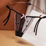 1 tk Aluspesu Lipsuga p&uuml;ksid, p&uuml;ksid, pits, reguleeritav naiste G-string pesu p&uuml;ksid